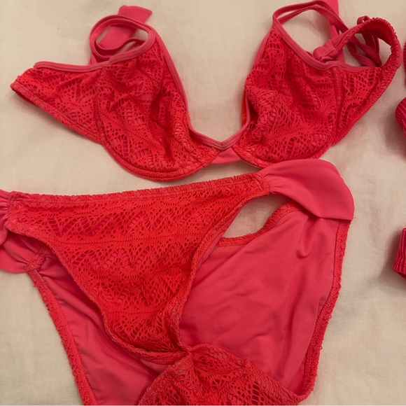 Bundle of 2 Women’s Pink Bikini Sets | Size 8 | $30 for Both - Picture 2 of 3
